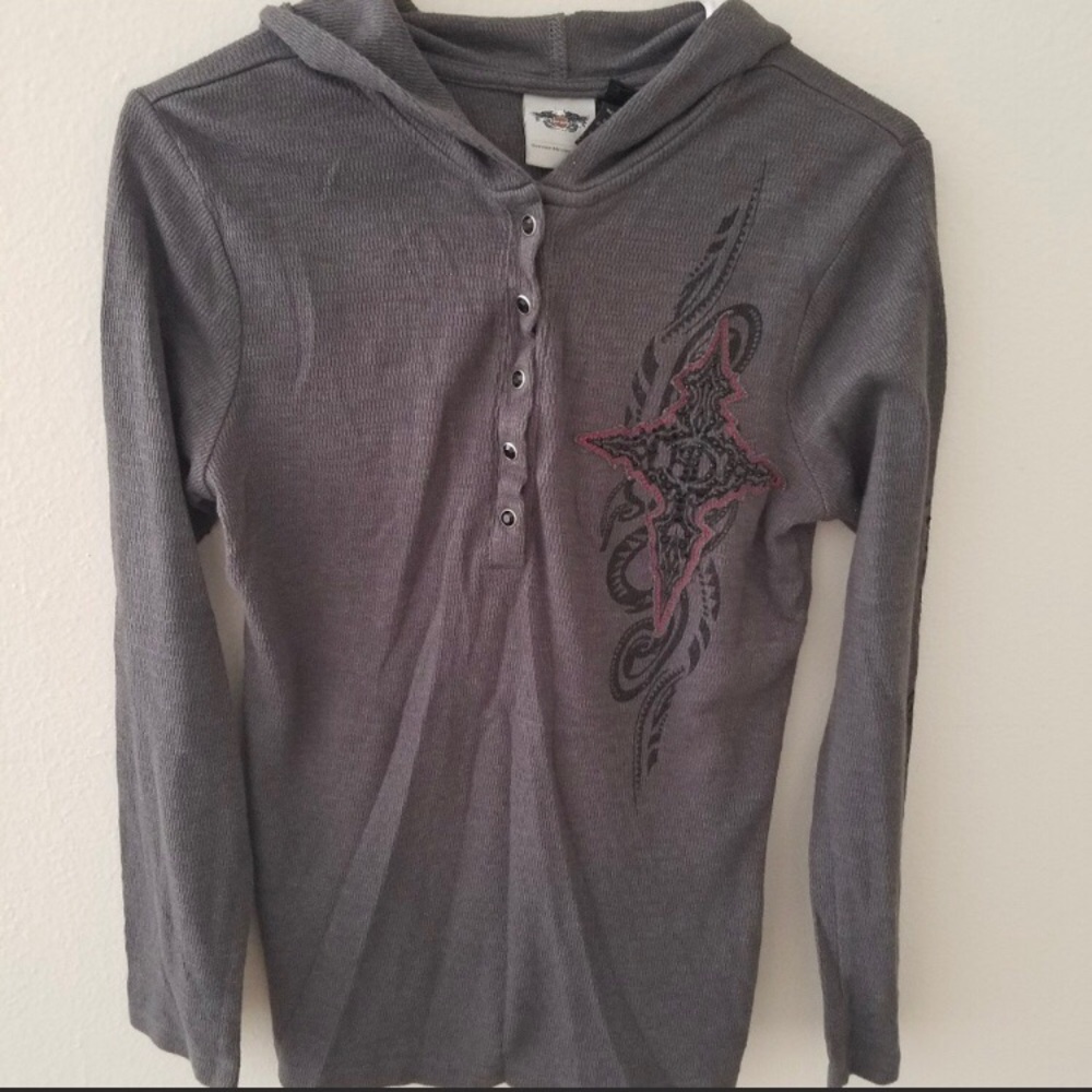Harley-Davidson hooded top
